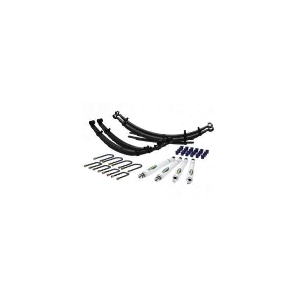 Kit suspensie Suzuki Samurai cu amortizoare Nitrogas, lift 50 mm