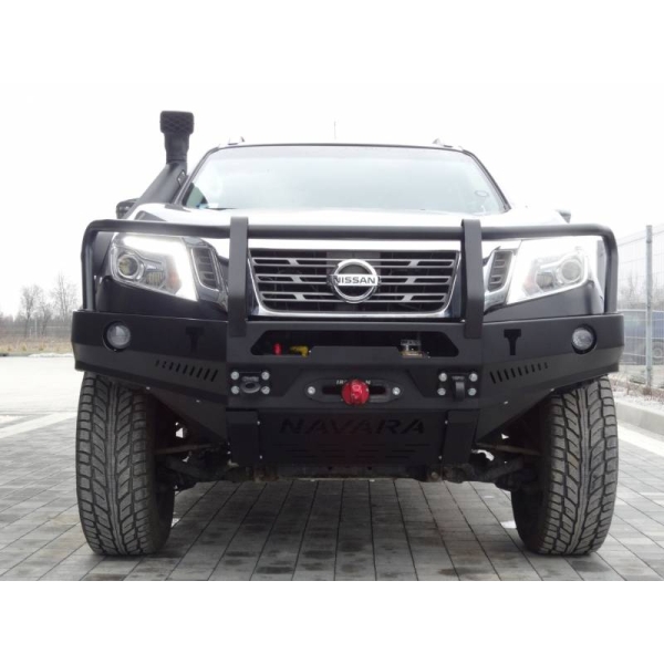 Bara fata OFF ROAD cu bull bar Nissan NAVARA D23 2016-