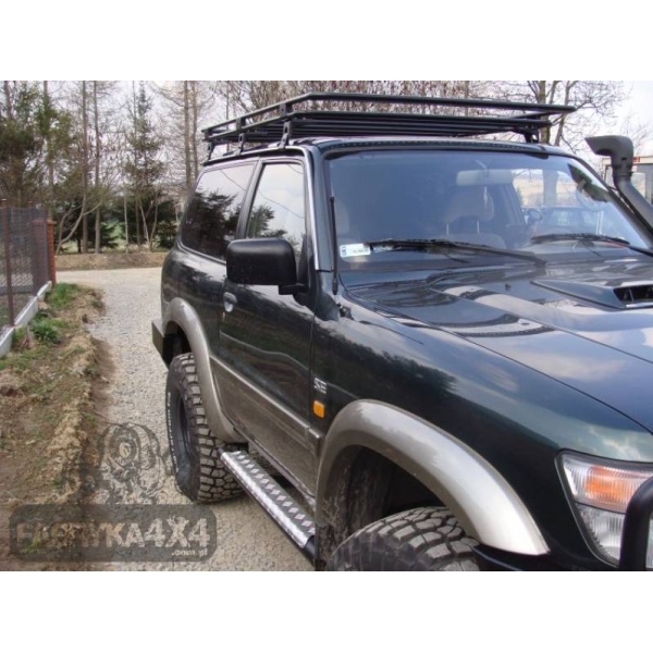 Portbagaj Roof Rack fara plasa Nissan Patrol Y61 Scurt