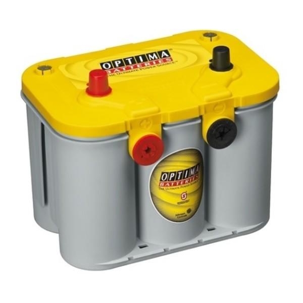 Acumulator Optima 55Ah 765A yellow (plus stanga)