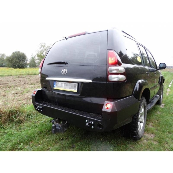 Bara spate OFF ROAD Toyota Land Cruiser J120 02-09 versiune cu overfendere