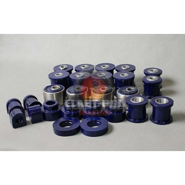 Kit bucse Nissan Patrol y60/61 cu bucse caster metalice + stabiliz. off-road