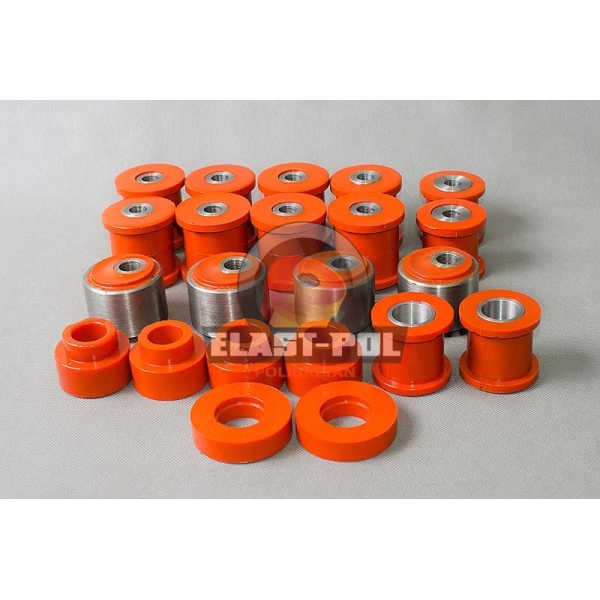 Kit bucse Nissan Patrol y60/61 pana la 2000 cu bucse caster metalice