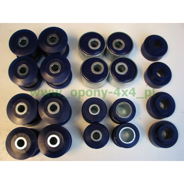 Set bucse Super Pro Nissan Patrol cu corectie caster Y60/61 2.8