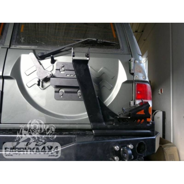 Suport roata de rezerva cu suport hi-lift (cric) pentru Nissan Patrol Y60