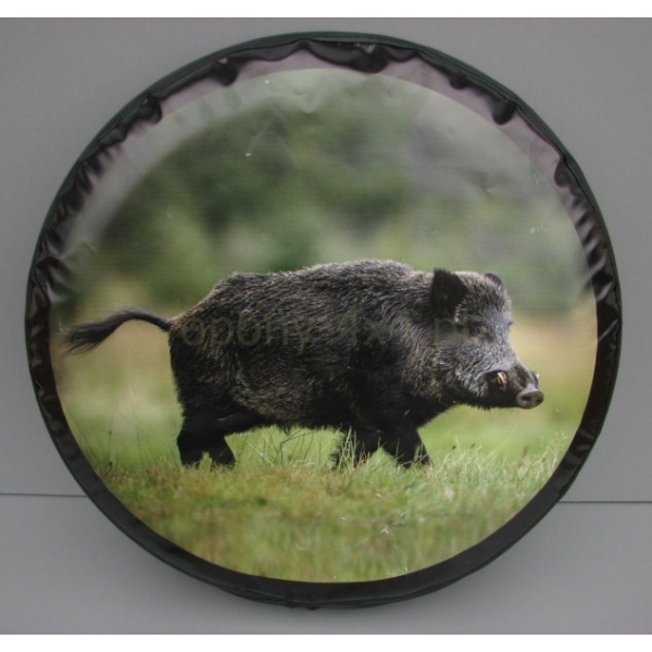 Husa roata de rezerva - print cu mistret