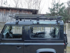 Portbagaj Roof Rack cu plasa pentru Land Rover Defender 90
