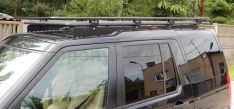Portbagaj Roof Rack cu plasa pentru Land Rover Discovery III si IV, versiunea lunga