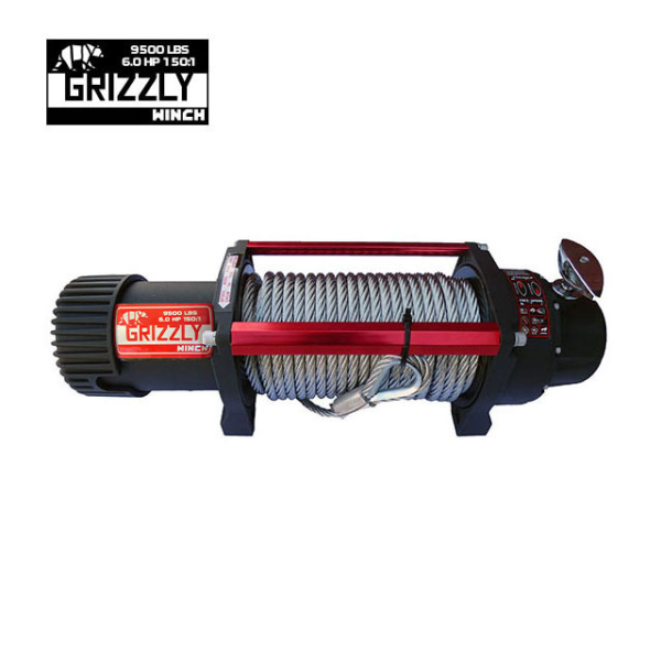 Troliu Grizzly Winch 9500lbs (4310kg) cablu de otel