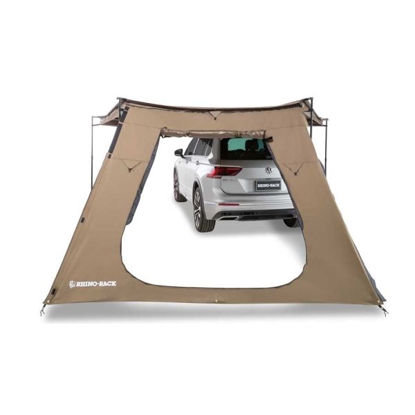 Paravant lateral pentru marchize Batwing Compact cu usa