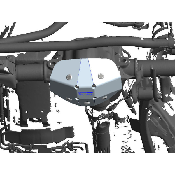 Scut diferential fata pentru Jeep Wrangler JL