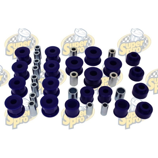 Kit bucse brate longitudinale si bare panhard fata+spate standard pentru Nissan Patrol Y60