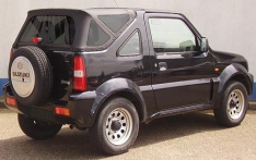 Soft top Deluxe Suzuki Jimny negru 98′-18′