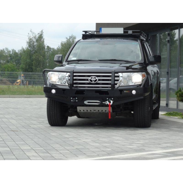 Bara fata cu bullbar pentru Toyota Land Cruiser J200 (2007-) modelul nou