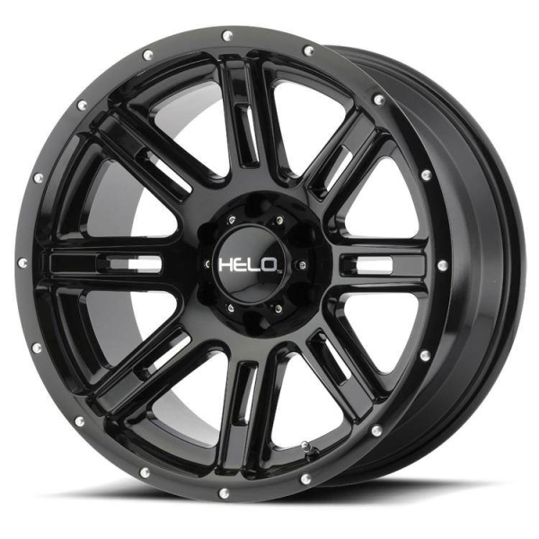 Janta aliaj negru HE900 HELO 20X9 ET 18, 6x114,3 pentru Nissan Navara, Mercedes X-Class