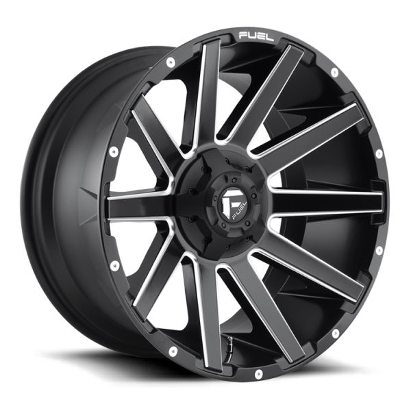 Janta aliaj negru mat D616 Contra- Fuel 20X9 ET 1 5x139,7/ 5X150