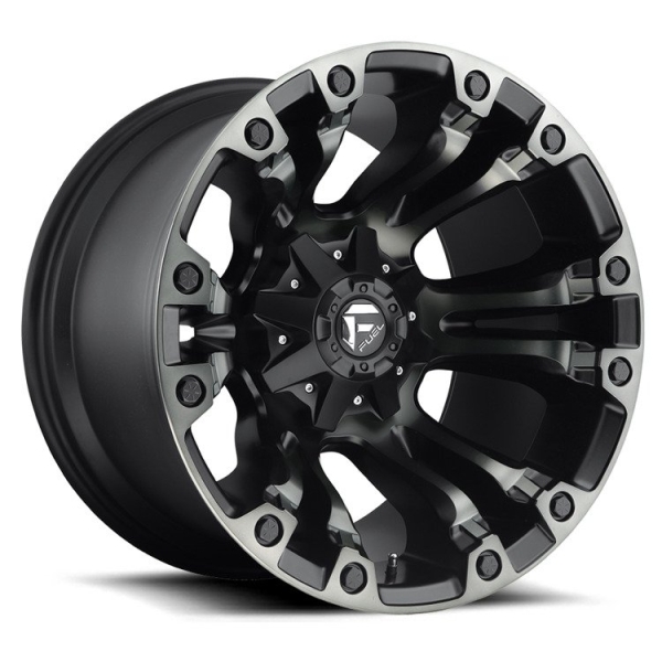 Janta aliaj negru D569 Vapor Fuel 18X9 ET 1, 6x114,3/ 6x139,7 pentru Nissan Navara D40, NP300
