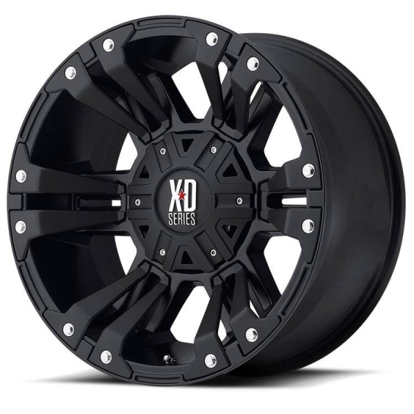Janta neagra aliaj XD822 Monster II XD 20X9 ET 18, 6x135/ 6x139,7