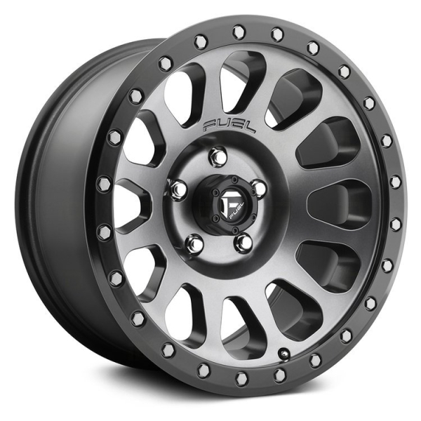 Janta aliaj D601 Fuel 17X9 ET-12, 5x127 pentru Jeep JL, JK