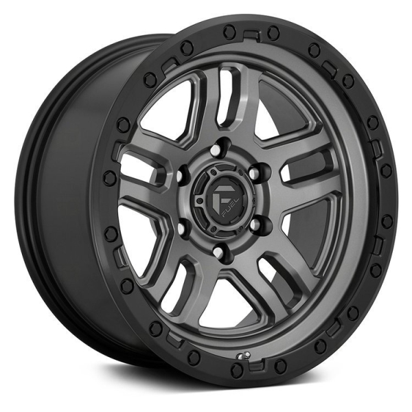 Janta aliaj D701 Fuel 17X9 ET-12, 5x127 pentru Jeep JL, JK