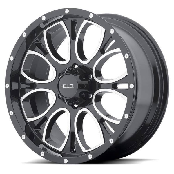 Janta neagra aliaj 879 Helo 17X9 ET 18, 5x127 pentru Jeep JL, JK