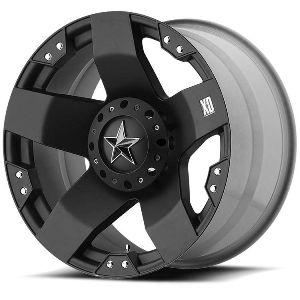 Janta neagra aliaj XD775 Rockstar 178X9 ET 0, 6X135/6x139.7 pentru Ford Ranger 11-prezent