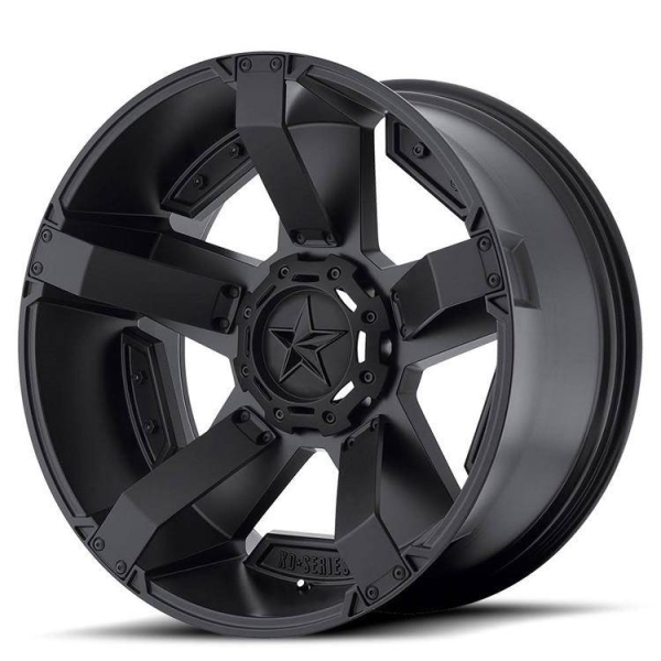 Janta neagra aliaj XD811 Rockstar II XD 18X9 ET 0, 5x127/ 5x139.7 pentru Jeep JL, JK