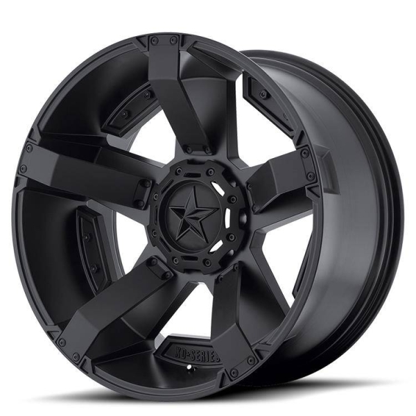 Janta neagra aliaj XD811 Rockstar II XD 20X9 ET 30, 5x114/ 5x127 pentru Jeep JL, JK, WJ, WG, ZJ, YJ, TJ, XJ