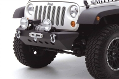 Bara fata otel cu placa troliu Smittybilt classic pentru Jeep Wrangler JK 07′-18′
