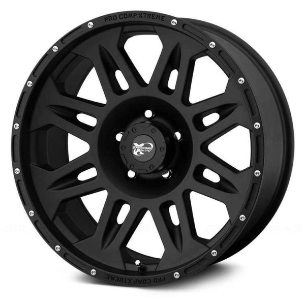Janta aliaj 7005 Pro Comp 17X9 ET -6, 5x127 pentru Jeep Wrangler JL, JK, Grand Cherokee WK, WJ