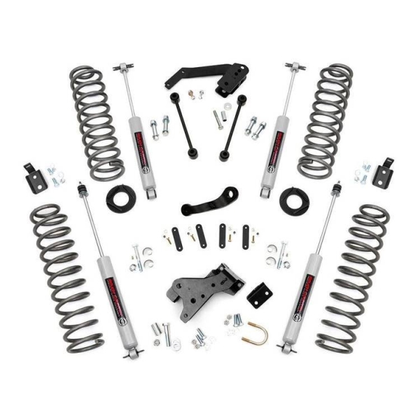 Kit inaltare suspensie Rough Country, inaltare 10 cm pentru Jeep Wrangler Jk 07'-18'