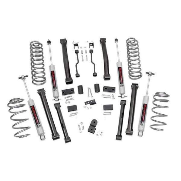 Kit inaltare suspensie Rough Country, inaltare de 10 cm pentru Jeep Grand Cherokee ZJ 93'-98'