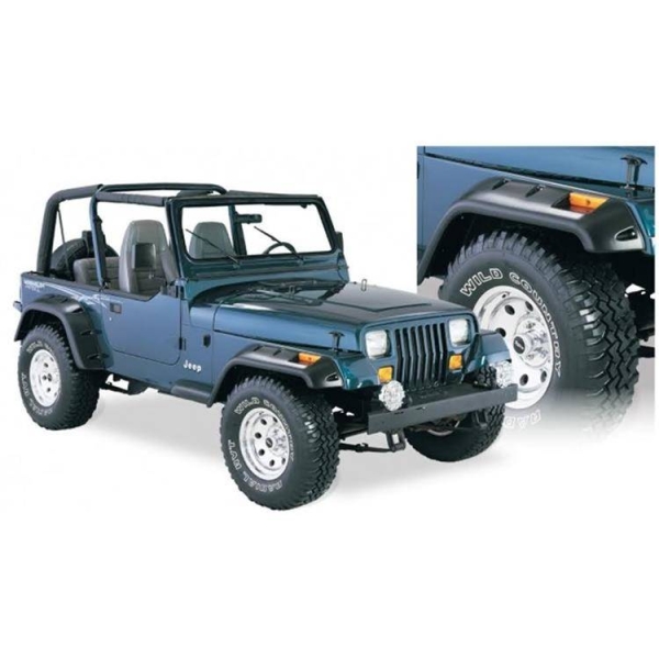 Overfendere Bushwacker pentru Jeep Wrangler YJ 87'-96'