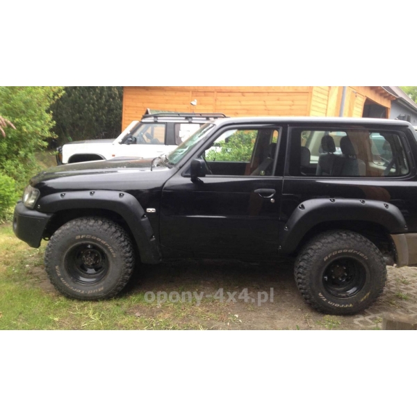 Overfendere Nissan Patrol Y61 GU4 3D 2005-10 cm