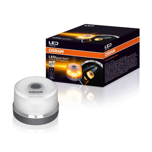 Lampa magnetica de semnalizare Osram Road Flare