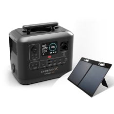 Set Powerbank Crossio LifePower 1000 + Panou Solar Crossio 100W