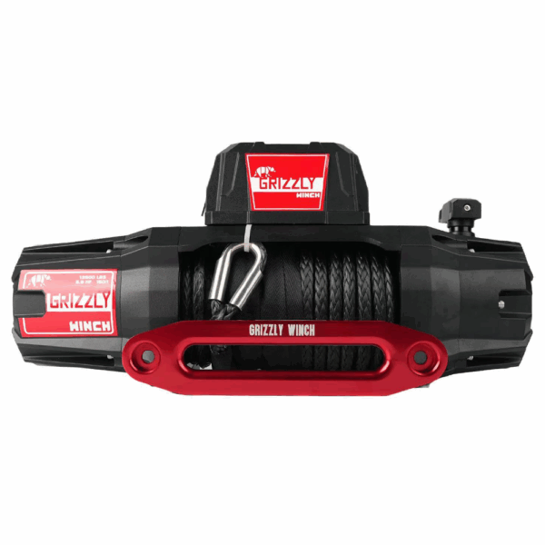 Troliu Grizzly Winch 13500lbs 150:1 cu sufa sintetica