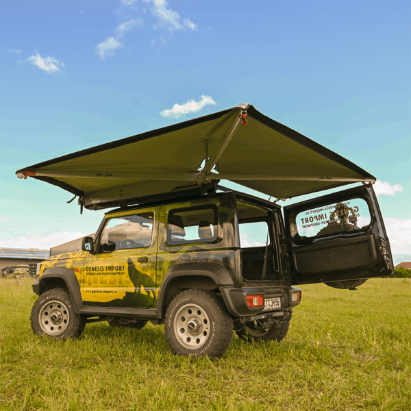 Marchiză Alu-Cab 270° de 2m, Stânga, Husă PVC