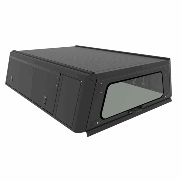 Alu-Cab Canopy Explorer Toyota Tacoma Gen.2 2005-2015 Negru pat lung - suprafață antiderapantă
