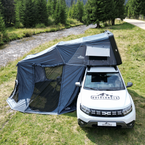 Anexa cort auto Overlander Discover MAX 1.6m x 2.1m cu Sky Roof