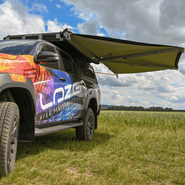 Marchiză Alu-Cab 180°, Dreapta, Husă PVC