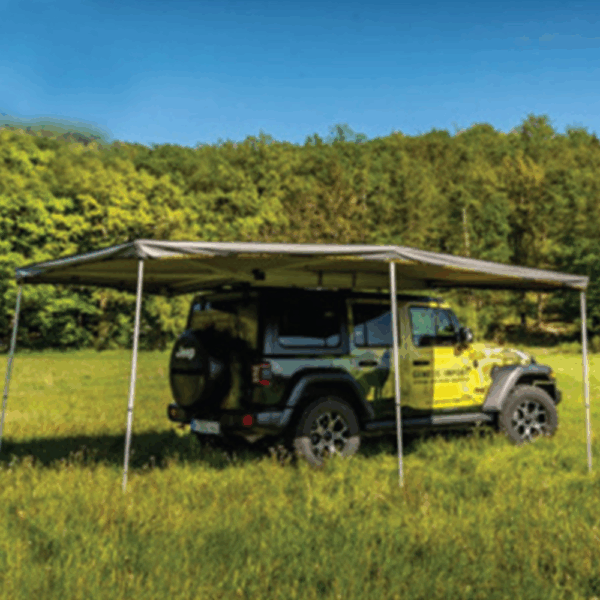 Marchiză James Baroud 270° 1.2 RHS, Husă PVC