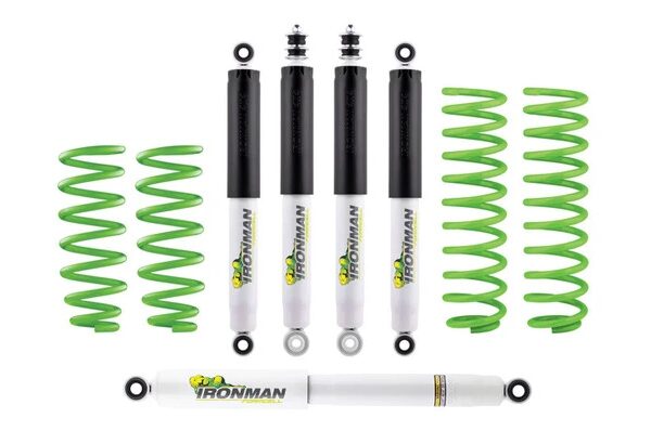 Defender - Kit suspensie cu amortizoare NitroGas + amortizor directie , lift 50 mm