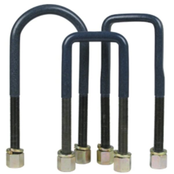 Kit 2 Bride  U pentru 1 arc lamelar (pt LC40 FATA + spate)