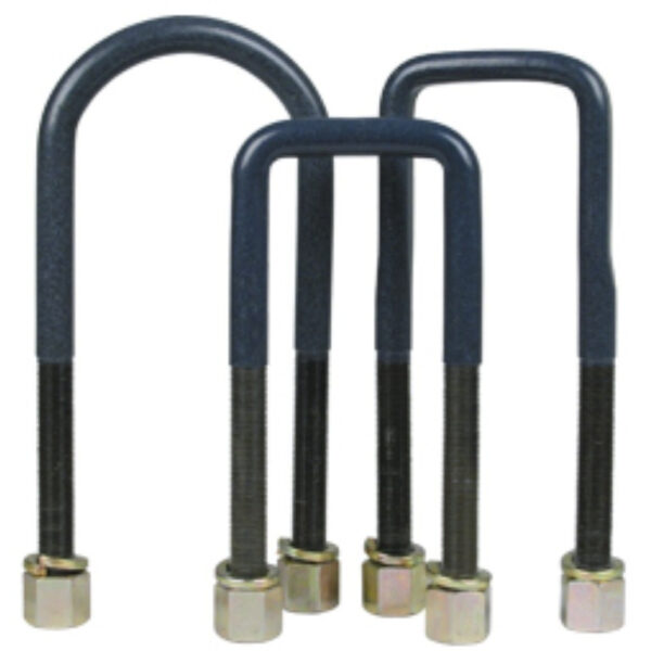 Kit 2 bride U SPATE pentru 1 arc lamelar TOY057A / TOY077  si NISS041D -500 kg-GVM