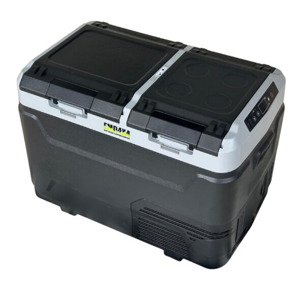Frigider si congelator auto portabil 42.4 L, cu compresor, alimentare 12V/24V/220V, Bluetooth, control digital, -20°C +20°C EMD4x4