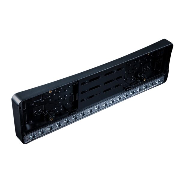 Suport placuta inmatriculare cu bara LED 5000K 82W 53.5cm Strands Nuuk E-line