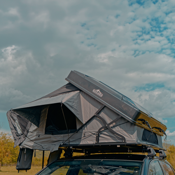 Cort plafon auto Overlander Discover Lite Grey 1.65×2.1M cu sky roof