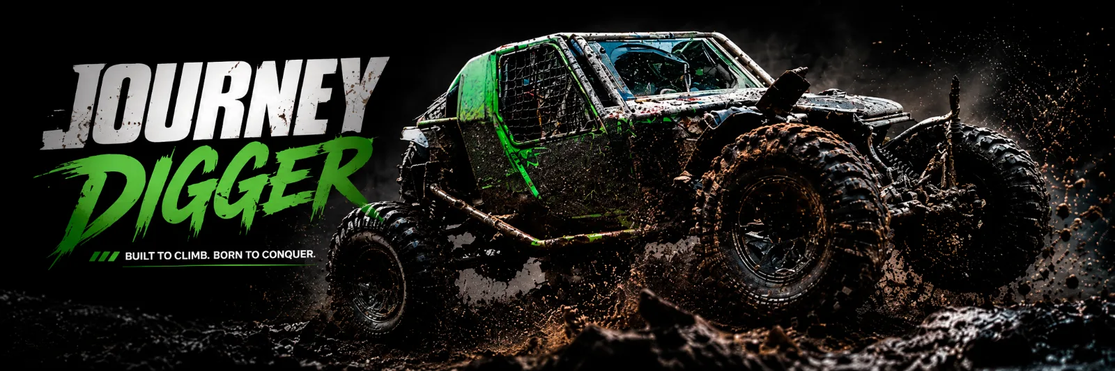 Cort de plafon Journey Digger - banner Offroad Mania