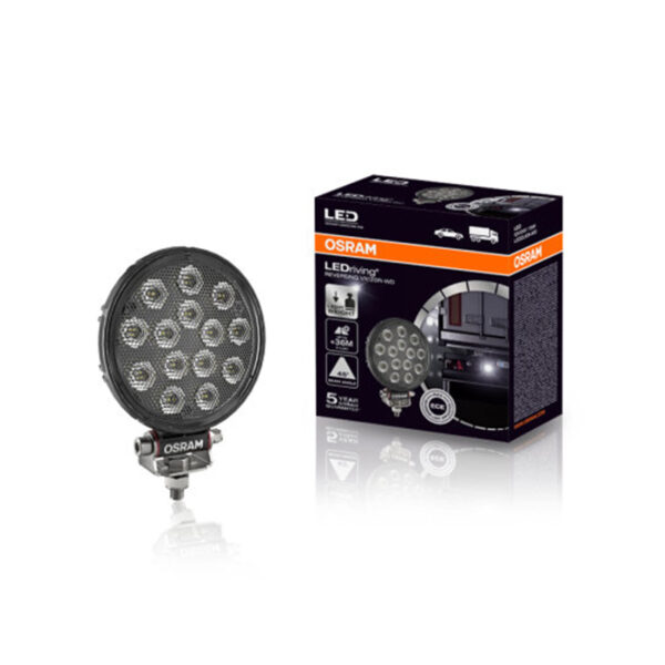 Proiector LED Osram LEDriving FX120R-WD, rotund, lumină largă